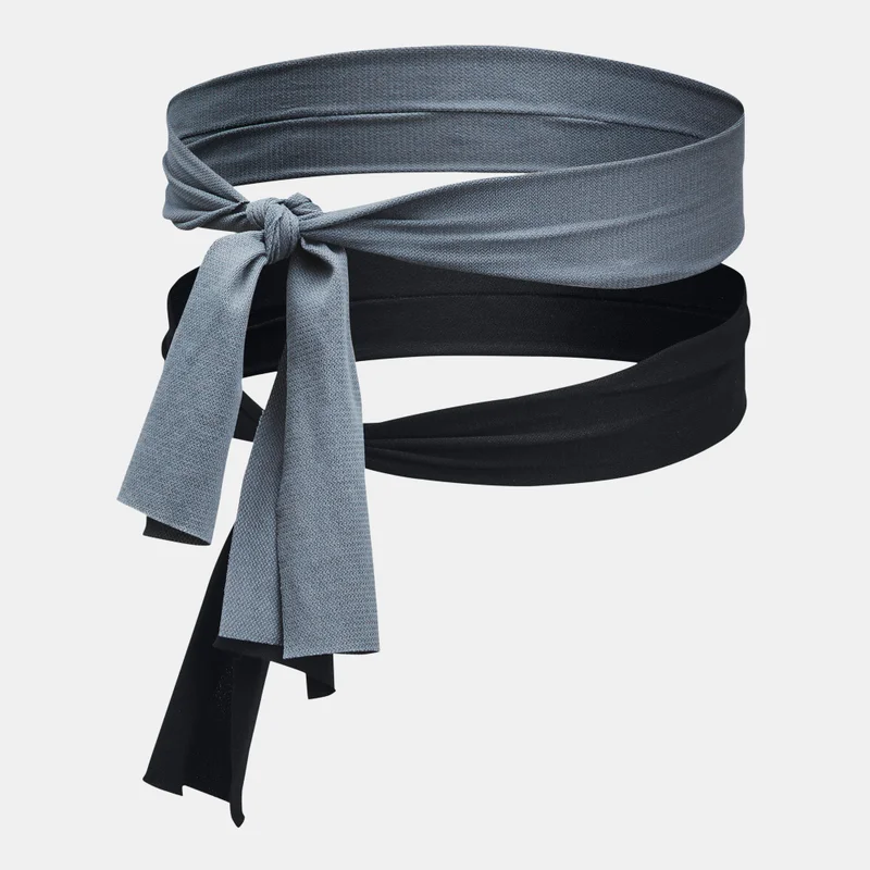 اندر ارمر طقم عصابات رأس رياضية بشعار نسائي (قطعتان)